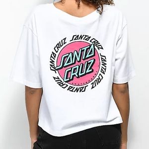 SANTA CRUZ SEMI-CROPPED TEE
